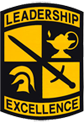 Army ROTC Leadership Excellence logo.