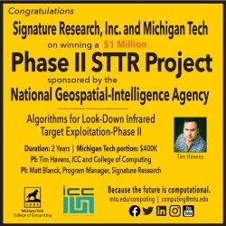 Michigan Tech, Signature Research award