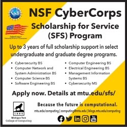 NSF CyberCorps Scholarship