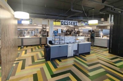 After Renovations McNair Dining Hall Remodel