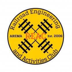 REAC logo with tracks and established 2006.