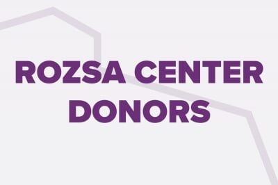 Rozsa Center Donors