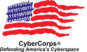 CyberCorps®: Defending America's Cyberspace logo.