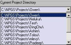 Current project directory.