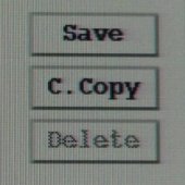 Save and C. Copy buttons