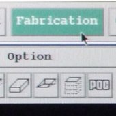 Fabrication menu button.
