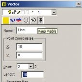 Vector parameters.