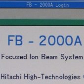 FB - 2000 A login screen.