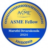 ASME Fellow digital badge awarded to Maruthi Devarakonda