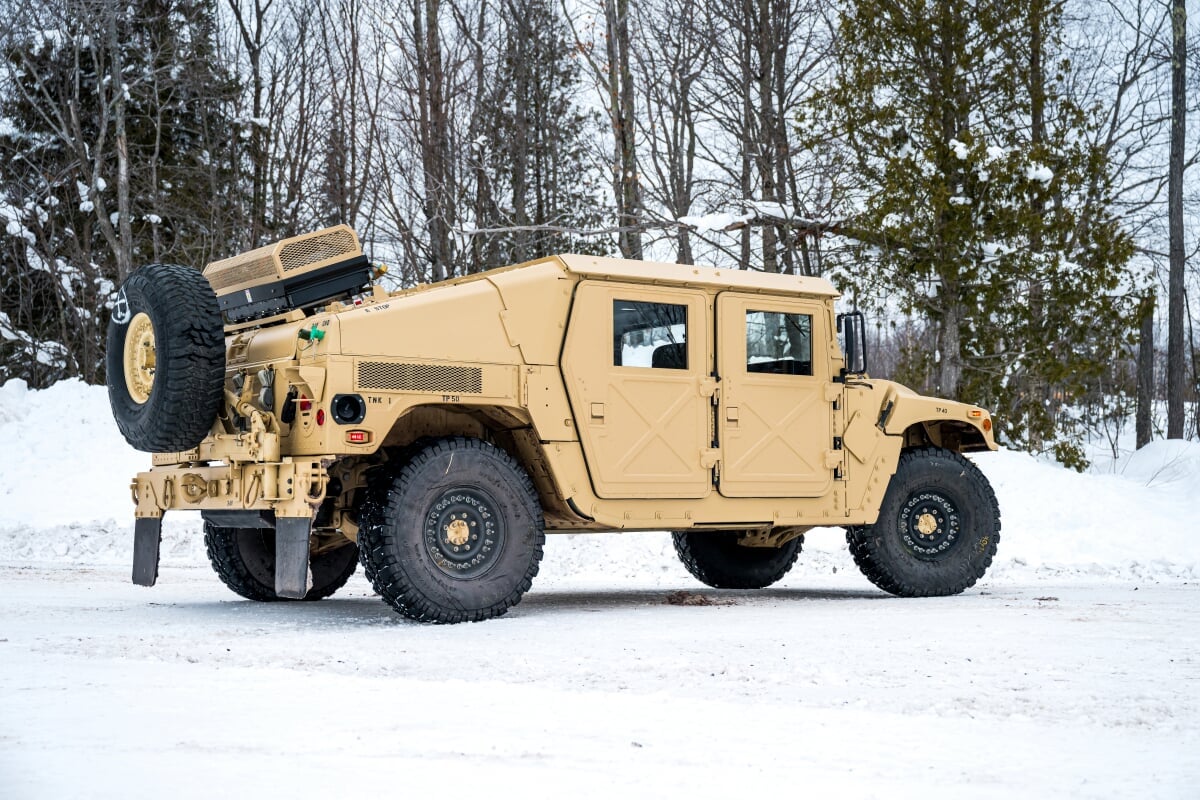 Prototype tactical hybrid electric HMMWV HMMWV