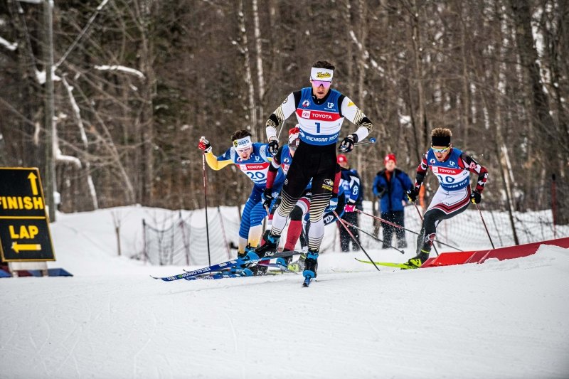 Adam Witkowski cross country skiing