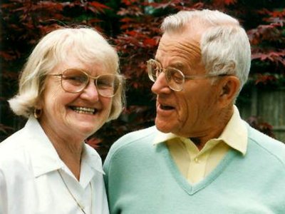 Bruce Stork and his wife.