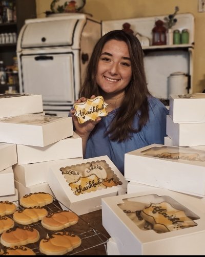 Ruby Walker and Boo Bakes With Love Cookies