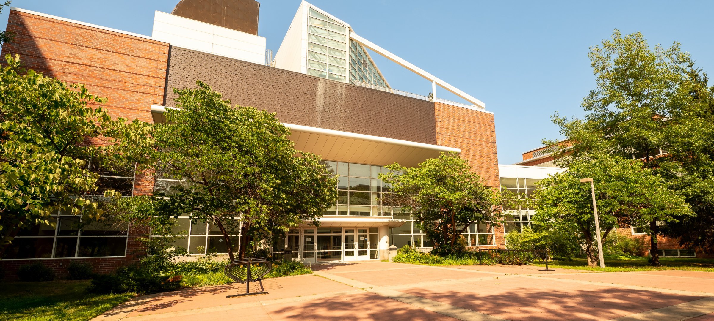 Dow building on MTU Campus