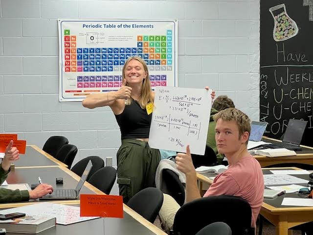 Students smiling 