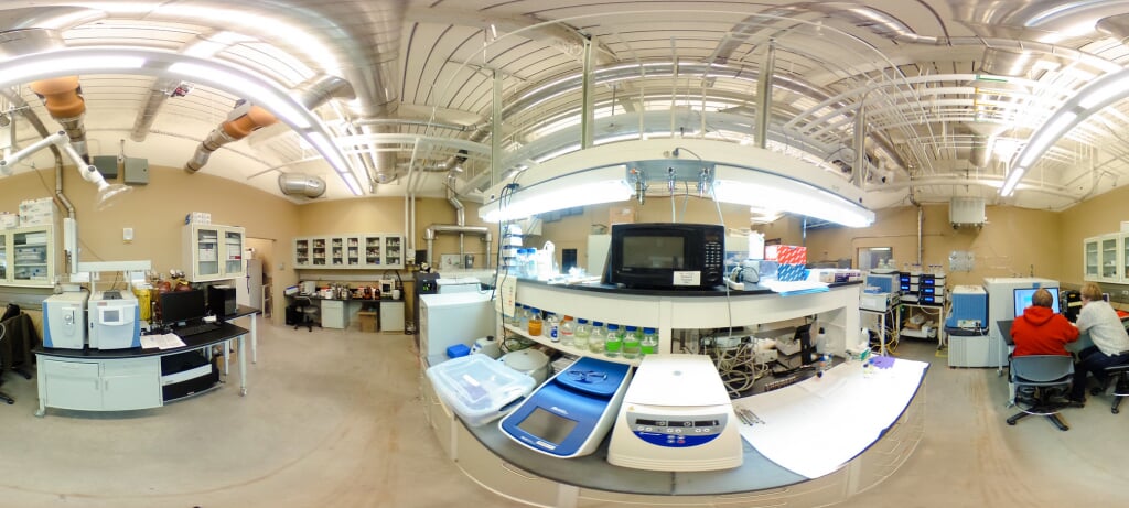 Chemistry research lab