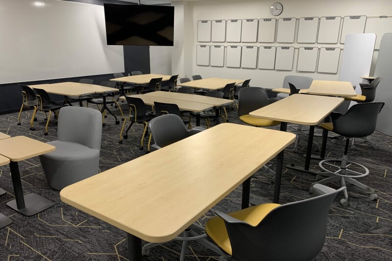 View of classroom EERC 218