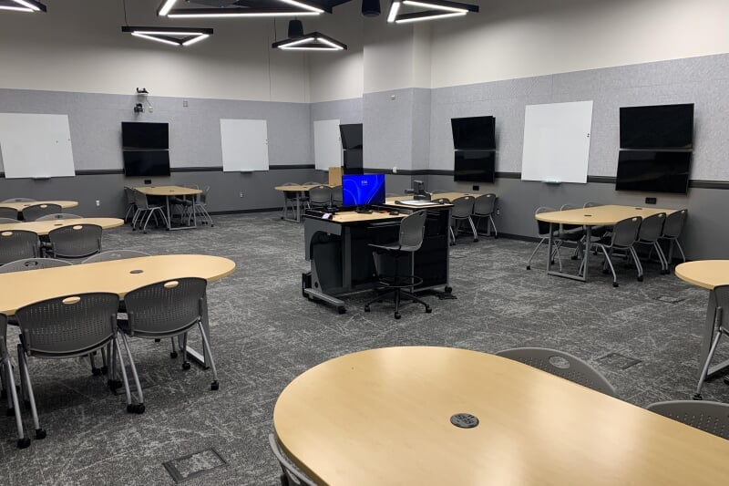 View of Rekhi G06 classroom