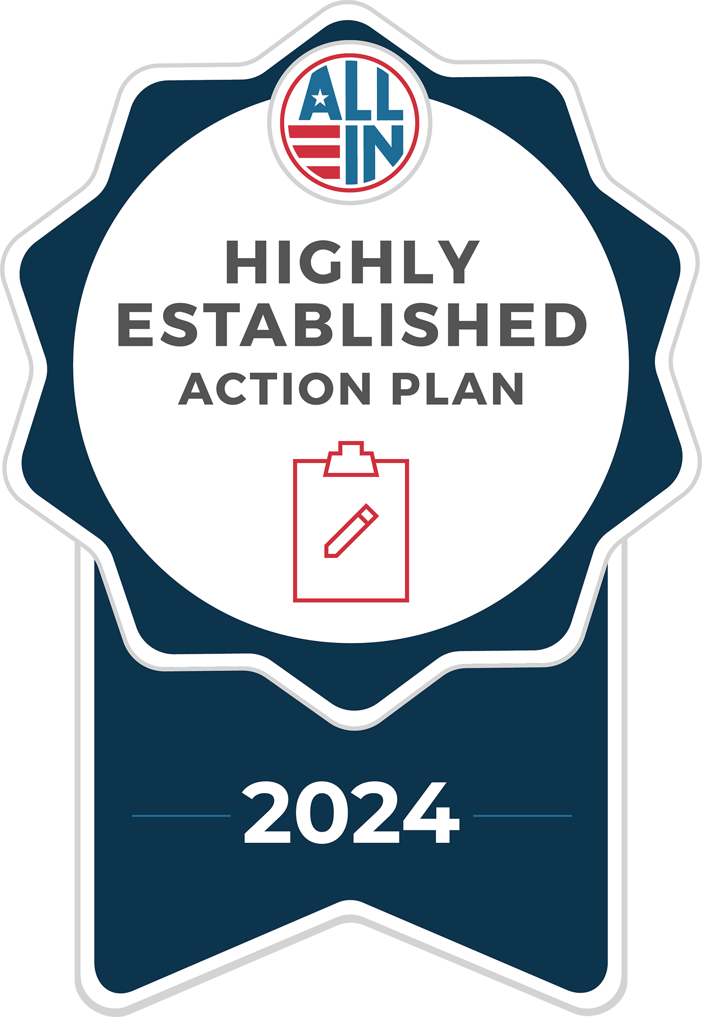 Highly Established Action Plan Seal 2024