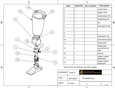 Prosthetic Leg