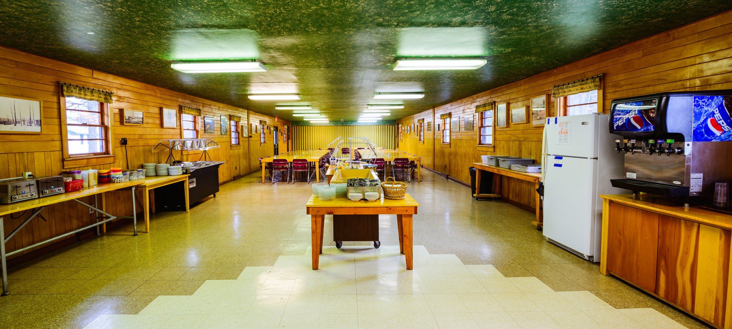 The dining room at the Ford Center.