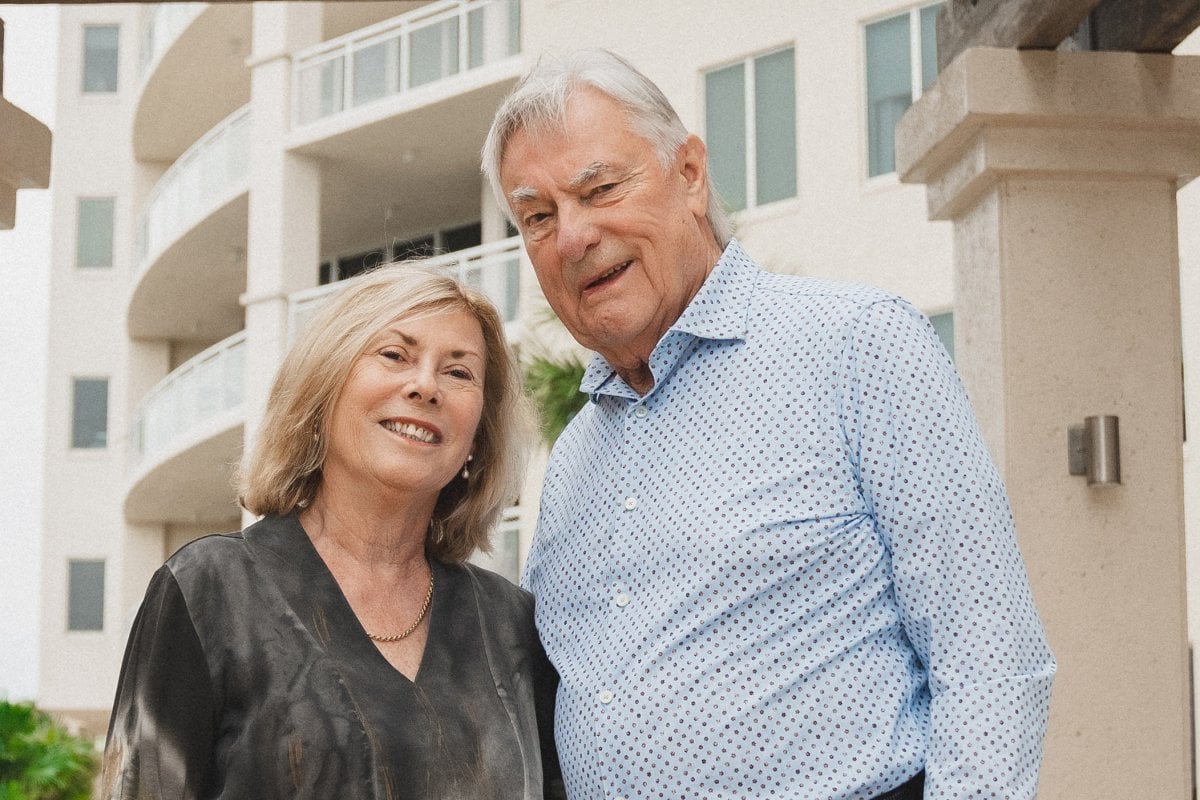 Jim Mack '59 and his wife Lorna.