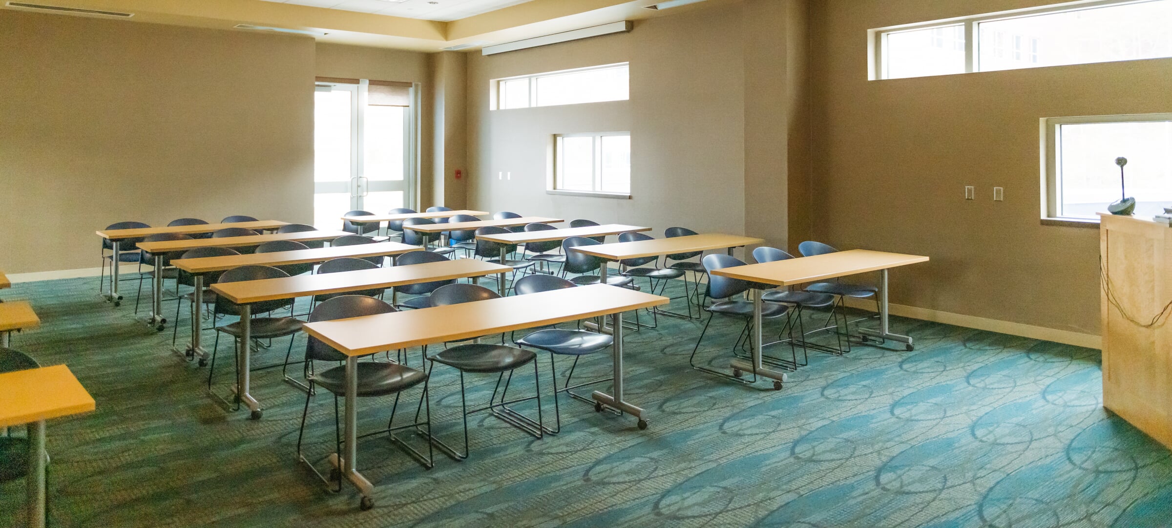 Large meeting room in the GLRC.