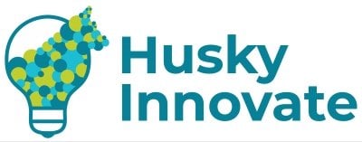 Husky Innovate Logo - links to events calendar