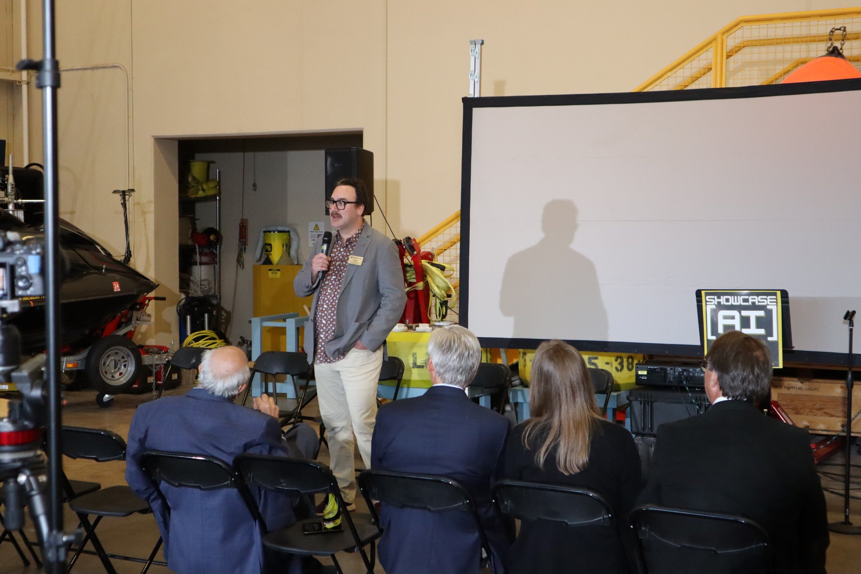 Tim Havens talking about ICC activities and the ICC Achievement Awards. Tim Havens speaking.