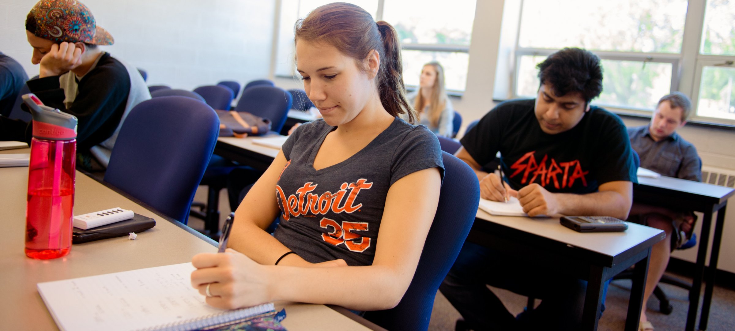 Students in a Mathematics course