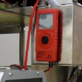 Red voltmeter