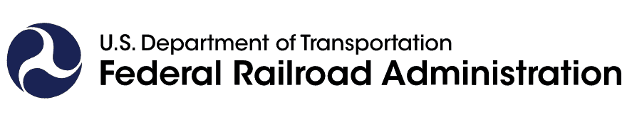 US DOT Federal Railroad Admin logo