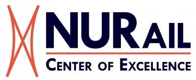 NURail Center of Excellence graphic.