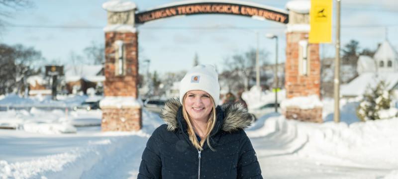 From study abroad to helping save a life, Skyler Spitzleyâ€™s time at Tech has been full of firsts. With MTU Winter Carnival just around the corner, sheâ€™s excited to carry out her next big endeavor at the helm of the iconic regional event.