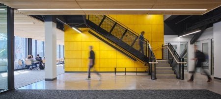 Interior of the H-STEM complex.