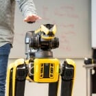 Fetch. Sit. Stay. Compute! - There’s a new robot in town. Meet Balto, robbo doggo and soon-to-be ambassador of the updated robotics lab coming to Michigan Tech's College of Computing.