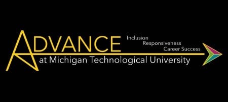 ADVANCE at Michigan Tech logo.