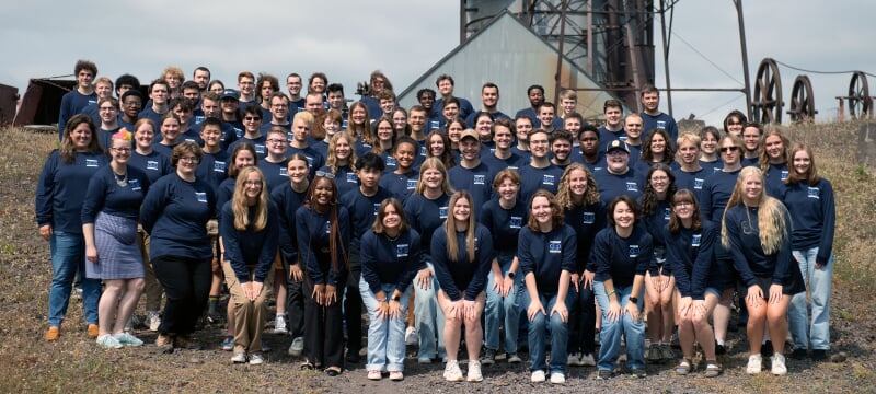 2025 Resident Assistants at Quincy Mine