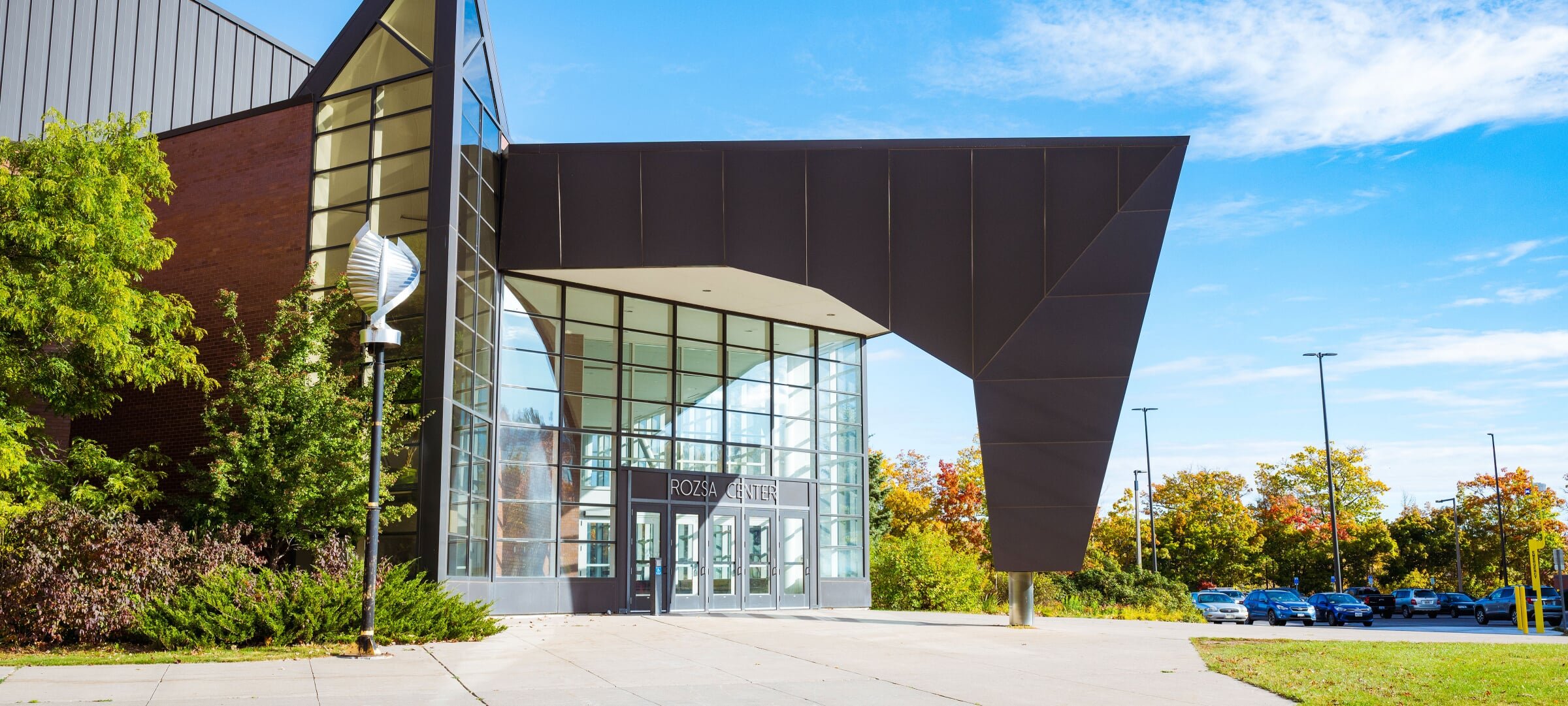 Entrance to the Rozsa Center for the Performing Arts