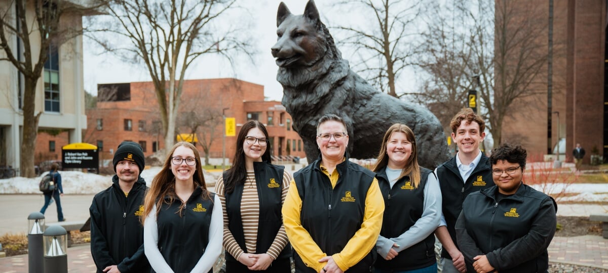 Dawn with the Orientation Executive Staff