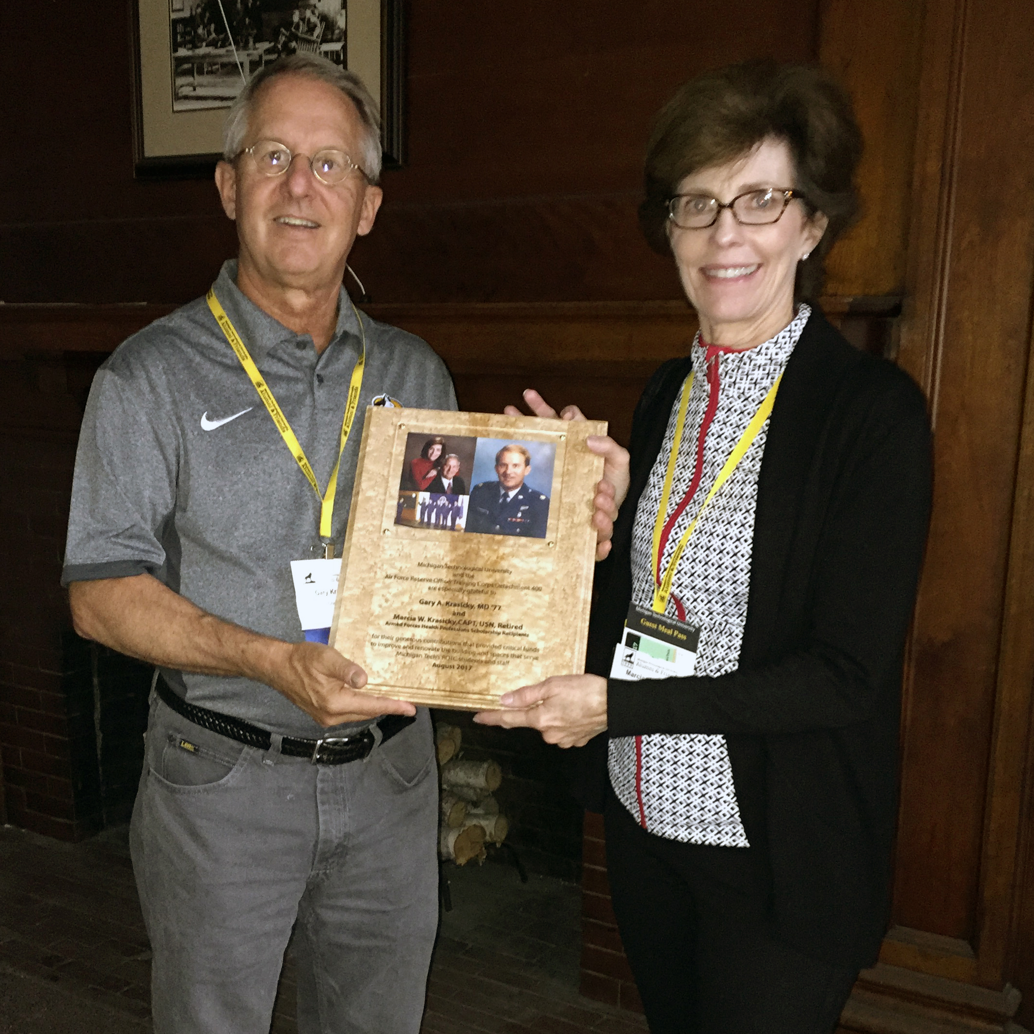 Gary ’77 and Marcia Krasicky Help Create the Future for Future ROTC ...