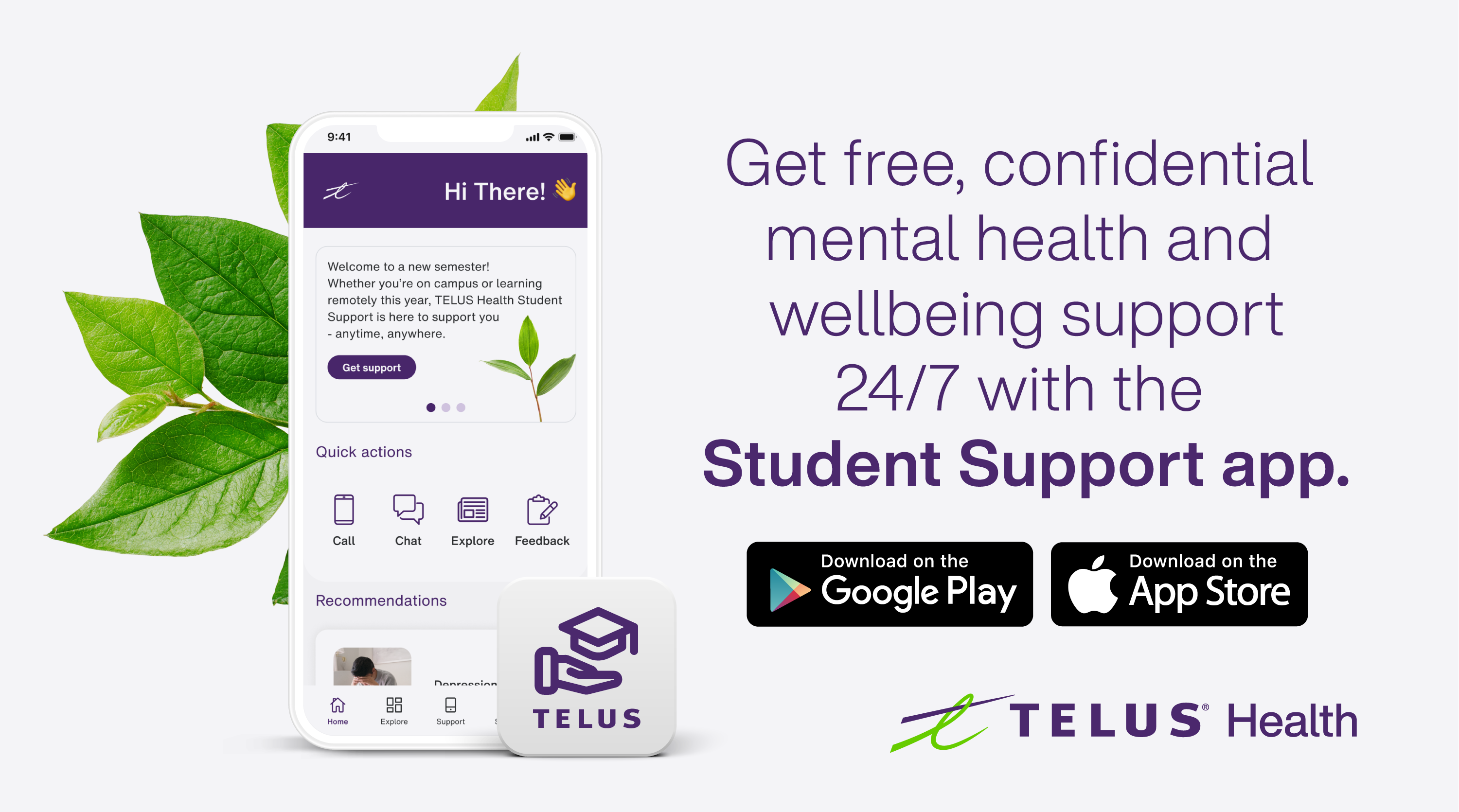 TELUS Student Support App